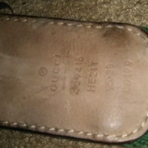 Gucci belt